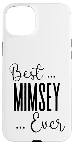 Best Mimsey Ever süße Mama Mütter Geburtstag Liebe für Mama Hülle für iPhone 15 Plus Best Mimsey Ever süße Mama Mütter Geburtstag Liebe für Mama Hülle für iPhone 15 Plus von Mothers Gift Shopp