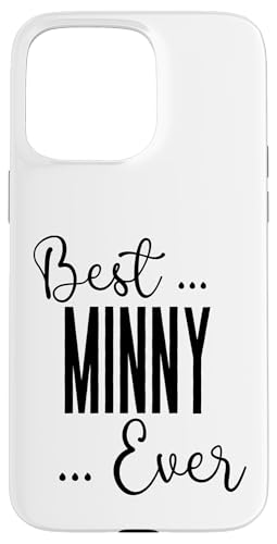 Best Minny Ever süße Mutter Mama Mütter Geburtstag Liebe Mama Hülle für iPhone 15 Pro Max Best Minny Ever süße Mutter Mama Mütter Geburtstag Liebe Mama Hülle für iPhone 15 Pro Max von Mothers Gift Shopp