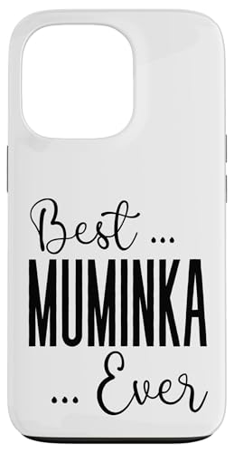 Best Muminka Ever süße Mama Mütter Geburtstag Liebe für Mama Hülle für iPhone 13 Pro von Mothers Gift Shopp