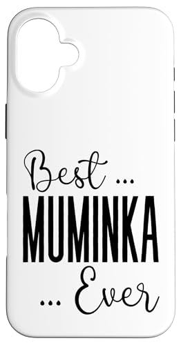 Best Muminka Ever süße Mama Mütter Geburtstag Liebe für Mama Hülle für iPhone 16 Plus Best Muminka Ever süße Mama Mütter Geburtstag Liebe für Mama Hülle für iPhone 16 Plus von Mothers Gift Shopp