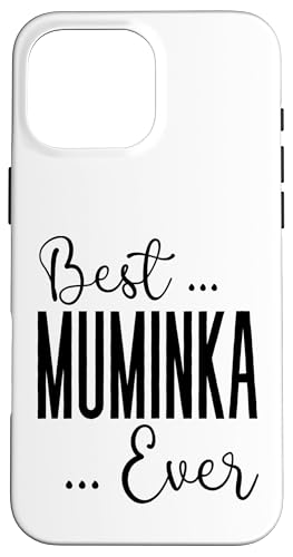 Best Muminka Ever süße Mama Mütter Geburtstag Liebe für Mama Hülle für iPhone 16 Pro Max von Mothers Gift Shopp