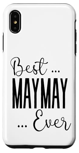 Beste Maymay Ever, süße Muttergeburtstagsliebe für Mama Hülle für iPhone XS Max Beste Maymay Ever, süße Muttergeburtstagsliebe für Mama Hülle für iPhone XS Max von Mothers Gift Shopp