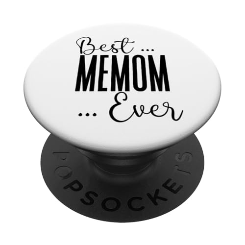 Beste Memom aller Zeiten, süße Muttergeburtstagsliebe für Mama PopSockets Klebender PopGrip Beste Memom aller Zeiten, süße Muttergeburtstagsliebe für Mama PopSockets Klebender PopGrip von Mothers Gift Shopp