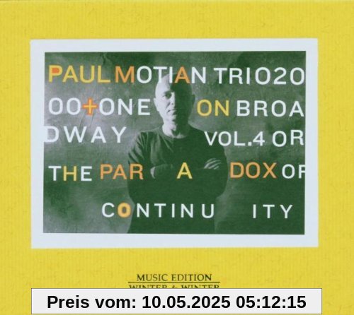 On Broadway Vol.4 On Broadway Vol.4 von Motian, Paul Trio