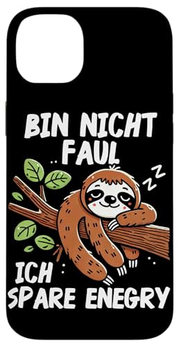 Bin Nicht Faul Ich Spare Energy Lustige Faultier Motiv Hülle für iPhone 14 Plus Bin Nicht Faul Ich Spare Energy Lustige Faultier Motiv Hülle für iPhone 14 Plus von Motiv Faultier Lustig Faultierfan Geschenke