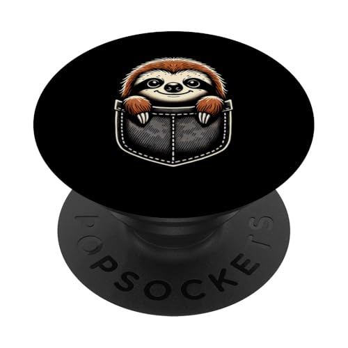 Faultier Faultierliebhaber Tierliebhaber Motiv Faultier PopSockets Klebender PopGrip Faultier Faultierliebhaber Tierliebhaber Motiv Faultier PopSockets Klebender PopGrip von Motiv Faultier Lustig Faultierfan Geschenke