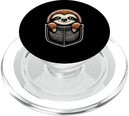Faultier Faultierliebhaber Tierliebhaber Motiv Faultier PopSockets PopGrip für MagSafe von Motiv Faultier Lustig Faultierfan Geschenke