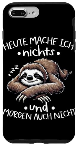 Heute Mache Ich Nichts Und Morgen Auch Nicht Faultier Hülle für iPhone 7 Plus/8 Plus Heute Mache Ich Nichts Und Morgen Auch Nicht Faultier Hülle für iPhone 7 Plus/8 Plus von Motiv Faultier Lustig Faultierfan Geschenke