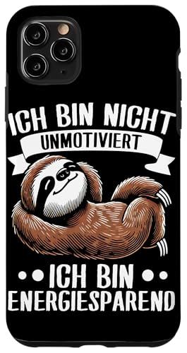 Ich Bin Nicht Unmotiviert Ich Bin Energiesparend Faultier Hülle für iPhone 11 Pro Max Ich Bin Nicht Unmotiviert Ich Bin Energiesparend Faultier Hülle für iPhone 11 Pro Max von Motiv Faultier Lustig Faultierfan Geschenke