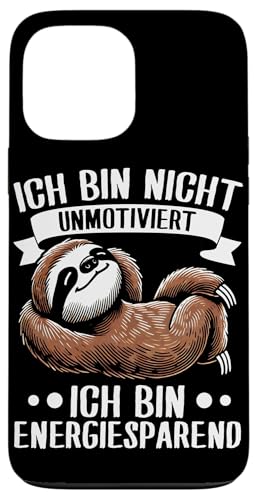 Ich Bin Nicht Unmotiviert Ich Bin Energiesparend Faultier Hülle für iPhone 13 Pro Max Ich Bin Nicht Unmotiviert Ich Bin Energiesparend Faultier Hülle für iPhone 13 Pro Max von Motiv Faultier Lustig Faultierfan Geschenke