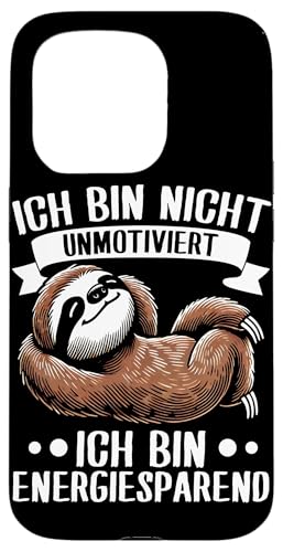 Ich Bin Nicht Unmotiviert Ich Bin Energiesparend Faultier Hülle für iPhone 15 Pro Ich Bin Nicht Unmotiviert Ich Bin Energiesparend Faultier Hülle für iPhone 15 Pro von Motiv Faultier Lustig Faultierfan Geschenke