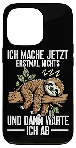 Ich Mache Jetzt Erstmal Nichts Und Dann Warte Ich Ab Faul Hülle für iPhone 13 Pro Ich Mache Jetzt Erstmal Nichts Und Dann Warte Ich Ab Faul Hülle für iPhone 13 Pro von Motiv Faultier Lustig Faultierfan Geschenke