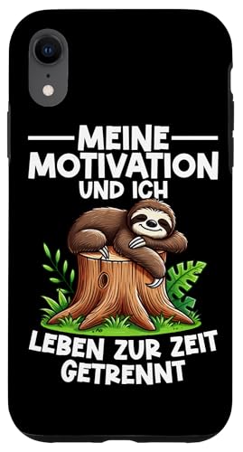 Meine Motivation Und Ich Leben Zur Zeit Getrennt Faultier Hülle für iPhone XR Meine Motivation Und Ich Leben Zur Zeit Getrennt Faultier Hülle für iPhone XR von Motiv Faultier Lustig Faultierfan Geschenke