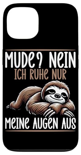 Mude Nein Ich Ruhe Nur Meine Augen Aus Lustige Spruch Faul Hülle für iPhone 13 Mude Nein Ich Ruhe Nur Meine Augen Aus Lustige Spruch Faul Hülle für iPhone 13 von Motiv Faultier Lustig Faultierfan Geschenke