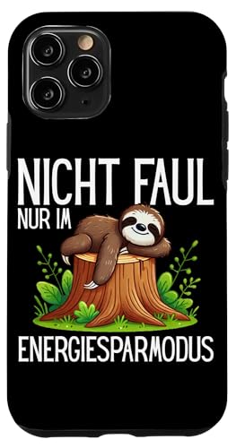 Nicht Faul Nur Im Energiesparmodus Faultier Faulenzer Lustig Hülle für iPhone 11 Pro Nicht Faul Nur Im Energiesparmodus Faultier Faulenzer Lustig Hülle für iPhone 11 Pro von Motiv Faultier Lustig Faultierfan Geschenke