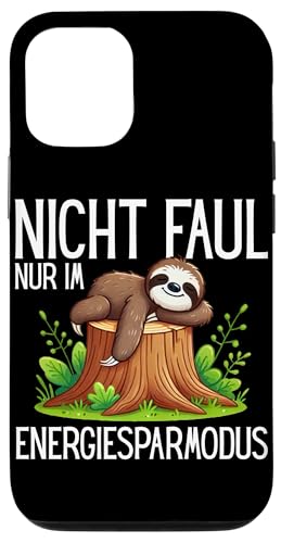 Nicht Faul Nur Im Energiesparmodus Faultier Faulenzer Lustig Hülle für iPhone 12/12 Pro Nicht Faul Nur Im Energiesparmodus Faultier Faulenzer Lustig Hülle für iPhone 12/12 Pro von Motiv Faultier Lustig Faultierfan Geschenke