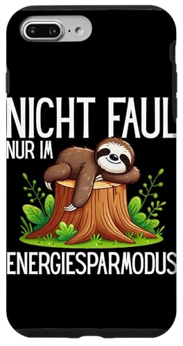 Nicht Faul Nur Im Energiesparmodus Faultier Faulenzer Lustig Hülle für iPhone 7 Plus/8 Plus Nicht Faul Nur Im Energiesparmodus Faultier Faulenzer Lustig Hülle für iPhone 7 Plus/8 Plus von Motiv Faultier Lustig Faultierfan Geschenke