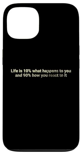 Das Leben besteht zu 10% aus dem, was mit dir passiert und zu 90% aus dem Wie — motivierend Hülle für iPhone 13 Das Leben besteht zu 10% aus dem, was mit dir passiert und zu 90% aus dem Wie — motivierend Hülle für iPhone 13 von Motivation and positive energy