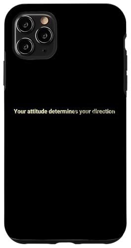 Deine Einstellung bestimmt deine Richtung - motivierend Hülle für iPhone 11 Pro Max Deine Einstellung bestimmt deine Richtung - motivierend Hülle für iPhone 11 Pro Max von Motivation and positive energy