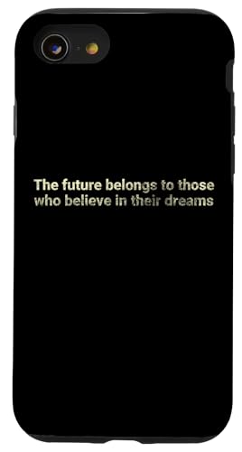 Die Zukunft gehört denen, die daran glauben - motivierend Hülle für iPhone SE (2020) / 7 / 8 von Motivation and positive energy