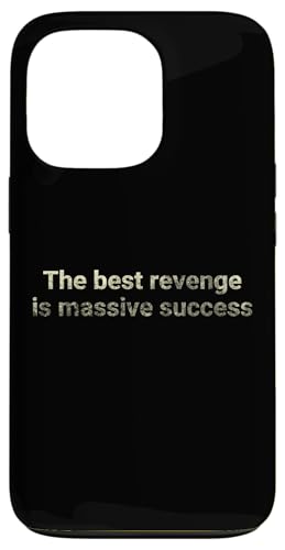 Die beste Rache ist massiver Erfolg - motivierend Hülle für iPhone 13 Pro von Motivation and positive energy