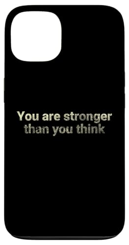 Du bist stärker als du denkst - motivierend Hülle für iPhone 13 von Motivation and positive energy