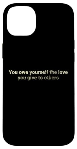 Du schuldest dir selbst die Liebe, die du anderen schenkst - motivierend Hülle für iPhone 14 Plus Du schuldest dir selbst die Liebe, die du anderen schenkst - motivierend Hülle für iPhone 14 Plus von Motivation and positive energy
