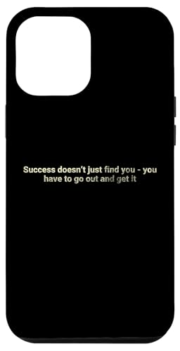 Erfolg findet dich nicht nur - du musst - motivierend Hülle für iPhone 12 Pro Max Erfolg findet dich nicht nur - du musst - motivierend Hülle für iPhone 12 Pro Max von Motivation and positive energy