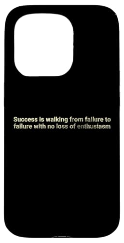 Erfolg geht vom Misserfolg zum Misserfolg - motivierend Hülle für iPhone 15 Pro von Motivation and positive energy