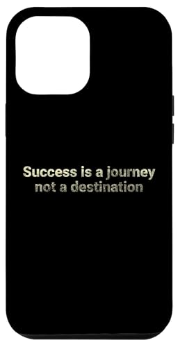 Erfolg ist eine Reise, kein Ziel - motivierend Hülle für iPhone 12 Pro Max von Motivation and positive energy