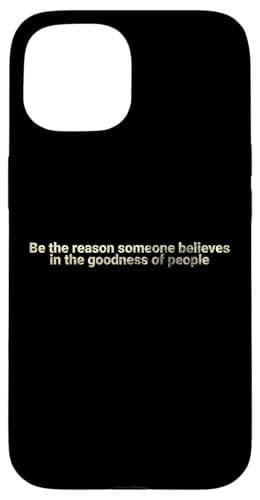 Sei der Grund, warum jemand an die - Motivation glaubt Hülle für iPhone 15 Sei der Grund, warum jemand an die - Motivation glaubt Hülle für iPhone 15 von Motivation and positive energy