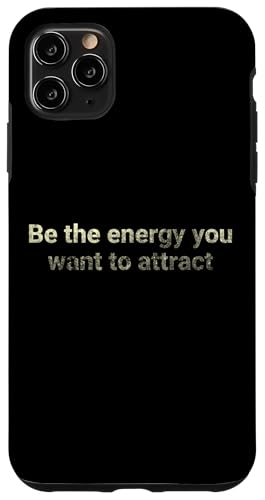 Sei die Energie, die du anziehen willst - motivierend Hülle für iPhone 11 Pro Max Sei die Energie, die du anziehen willst - motivierend Hülle für iPhone 11 Pro Max von Motivation and positive energy