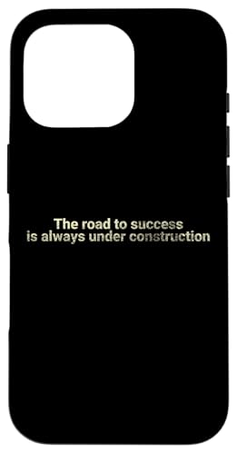 Weg zum Erfolg ist immer im Aufbau Motivierend Hülle für iPhone 16 Pro von Motivation and positive energy