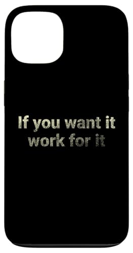 Wenn du es willst, arbeite dafür - motivierend Hülle für iPhone 13 Wenn du es willst, arbeite dafür - motivierend Hülle für iPhone 13 von Motivation and positive energy