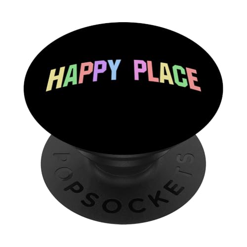 Happy Place Buntes, optimistisches Vibes-Design PopSockets Klebender PopGrip Happy Place Buntes, optimistisches Vibes-Design PopSockets Klebender PopGrip von Motivational Positivity. Click Here for more...