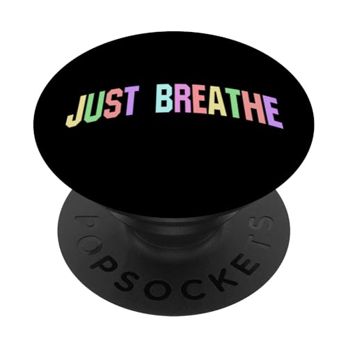 Just Breathe inspirierendes optimistisches Zitat PopSockets Klebender PopGrip Just Breathe inspirierendes optimistisches Zitat PopSockets Klebender PopGrip von Motivational Positivity. Click Here for more...