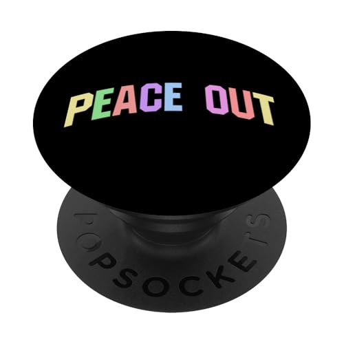 Peace Out, inspirierende und motivierende Atmosphäre PopSockets Klebender PopGrip Peace Out, inspirierende und motivierende Atmosphäre PopSockets Klebender PopGrip von Motivational Positivity. Click Here for more...