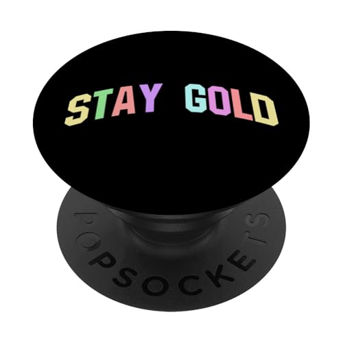 Stay Gold Inspirierendes Motivationsdesign PopSockets Klebender PopGrip Stay Gold Inspirierendes Motivationsdesign PopSockets Klebender PopGrip von Motivational Positivity. Click Here for more...