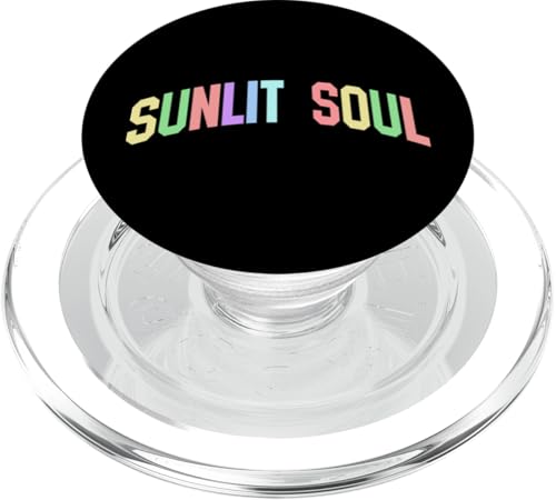 Sunlit Soul Motivierende optimistische Stimmung PopSockets PopGrip für MagSafe von Motivational Positivity. Click Here for more...