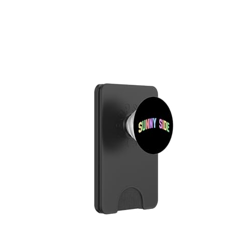 Sunny Side Inspirierend Motivierend Optimistisch PopSockets PopWallet für MagSafe von Motivational Positivity. Click Here for more...