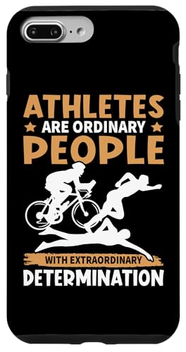 Athleten haben außergewöhnliche Entschlossenheit für Triathleten Hülle für iPhone 7 Plus/8 Plus Athleten haben außergewöhnliche Entschlossenheit für Triathleten Hülle für iPhone 7 Plus/8 Plus von Motivational Triathlon Athlete Designs For Sport