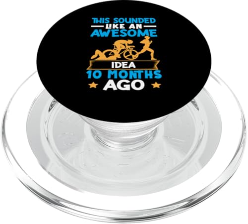 Das klang vor 10 Monaten wie eine tolle Idee PopSockets PopGrip für MagSafe Das klang vor 10 Monaten wie eine tolle Idee PopSockets PopGrip für MagSafe von Motivational Triathlon Athlete Designs For Sport