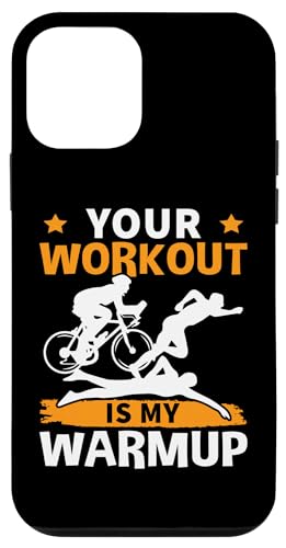 Dein Training ist mein Warmup für Triathleten Hülle für iPhone 12 mini Dein Training ist mein Warmup für Triathleten Hülle für iPhone 12 mini von Motivational Triathlon Athlete Designs For Sport