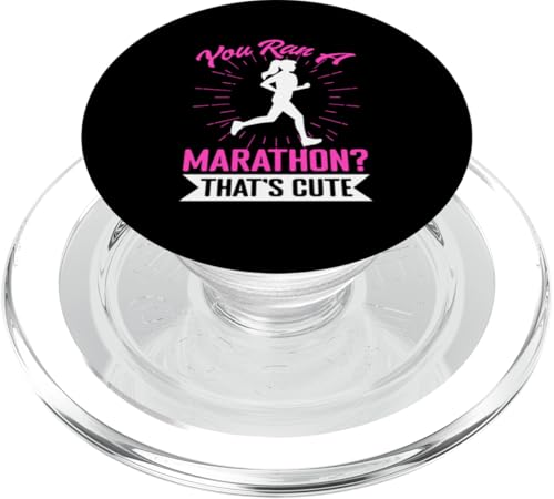 Du bist einen Marathon gelaufen? Das ist süß PopSockets PopGrip für MagSafe Du bist einen Marathon gelaufen? Das ist süß PopSockets PopGrip für MagSafe von Motivational Triathlon Athlete Designs For Sport