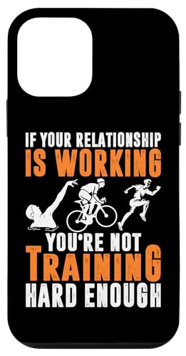 Du trainierst nicht hart genug für Triathleten Hülle für iPhone 12 mini von Motivational Triathlon Athlete Designs For Sport