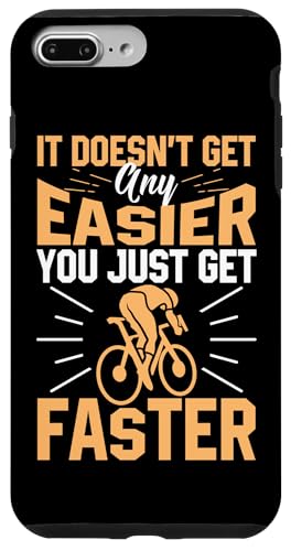 Es geht nicht einfacher, Sie werden einfach schneller Hülle für iPhone 7 Plus/8 Plus Es geht nicht einfacher, Sie werden einfach schneller Hülle für iPhone 7 Plus/8 Plus von Motivational Triathlon Athlete Designs For Sport