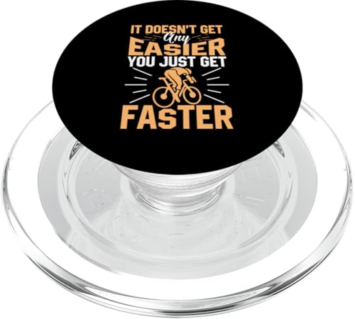 Es geht nicht einfacher, Sie werden einfach schneller PopSockets PopGrip für MagSafe Es geht nicht einfacher, Sie werden einfach schneller PopSockets PopGrip für MagSafe von Motivational Triathlon Athlete Designs For Sport
