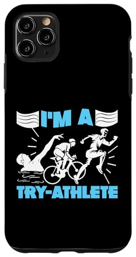 Ich bin ein Probetrathlet Hülle für iPhone 11 Pro Max Ich bin ein Probetrathlet Hülle für iPhone 11 Pro Max von Motivational Triathlon Athlete Designs For Sport