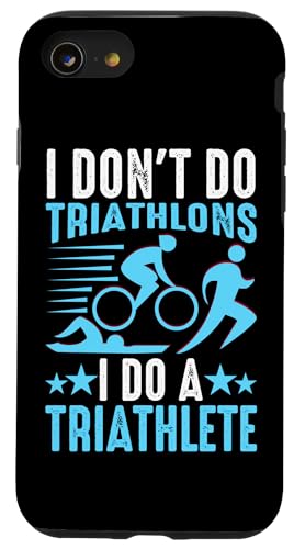 Ich mache keinen Triathlon, ich mache einen Triathlet Hülle für iPhone SE (2020) / 7 / 8 von Motivational Triathlon Athlete Designs For Sport