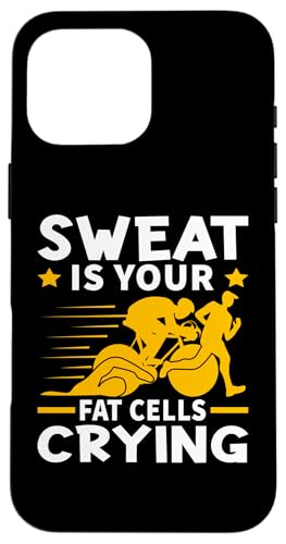Schweiß ist Ihre Fettzellen, die für Triathleten weinen Hülle für iPhone 16 Pro Max Schweiß ist Ihre Fettzellen, die für Triathleten weinen Hülle für iPhone 16 Pro Max von Motivational Triathlon Athlete Designs For Sport